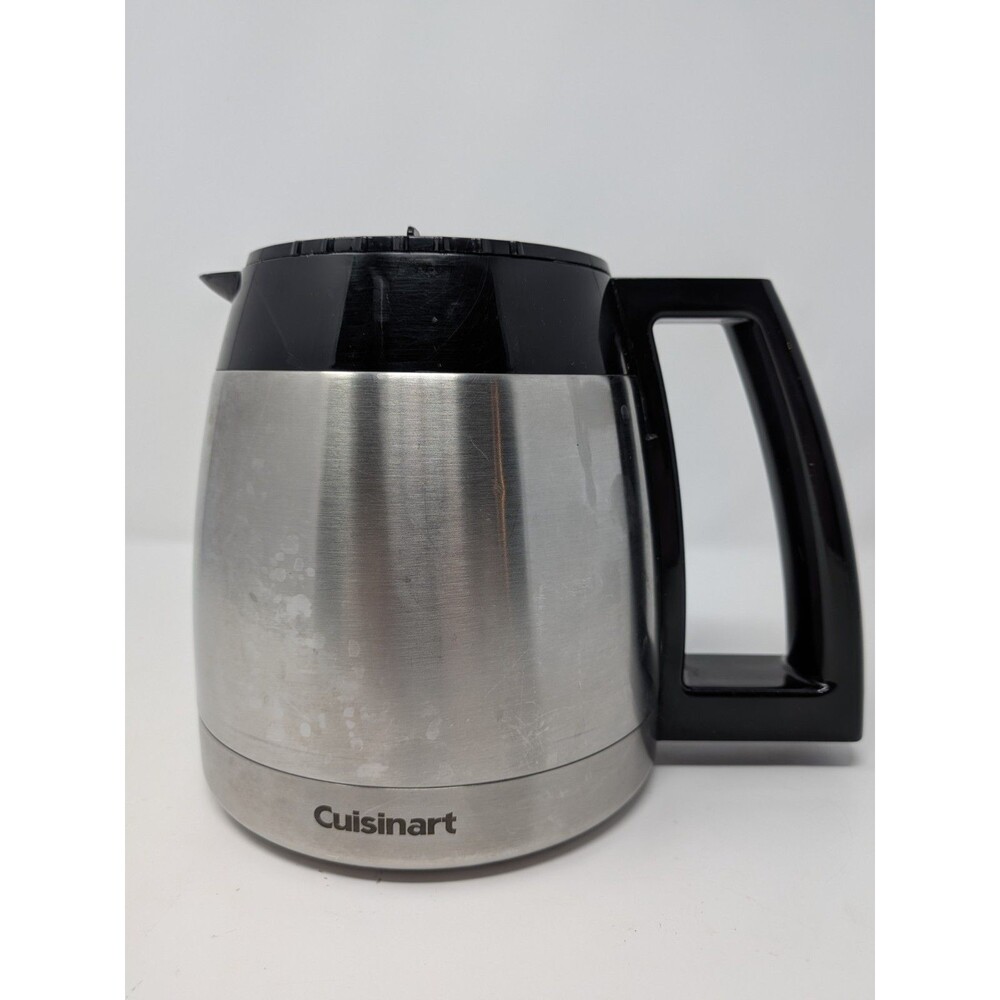 Cuisinart 12-Cup Stainless Steel Thermal Carafe Replacement w/ Locking Lid